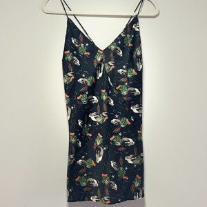 ZARA Mermaid Print Mini Dress